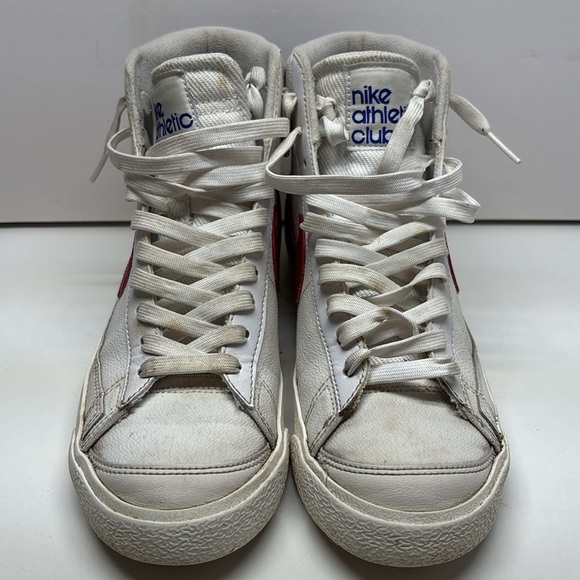 Nike Kids Blazer Mid 77 red and white size 6Y - Picture 3 of 9
